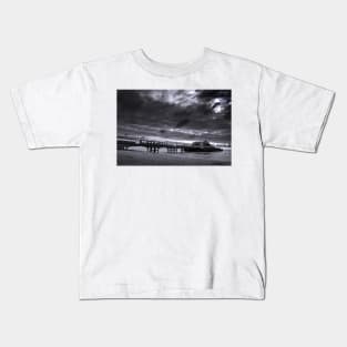 Bournemouth Pier And Beach Dorset Kids T-Shirt